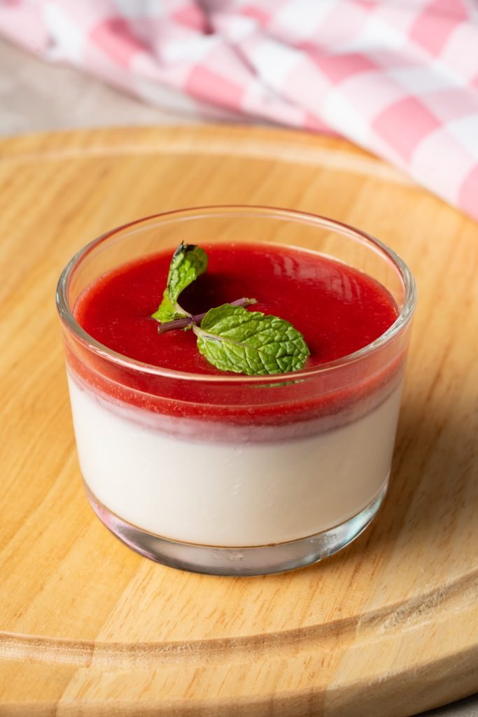 Strawberry Panna Cotta
