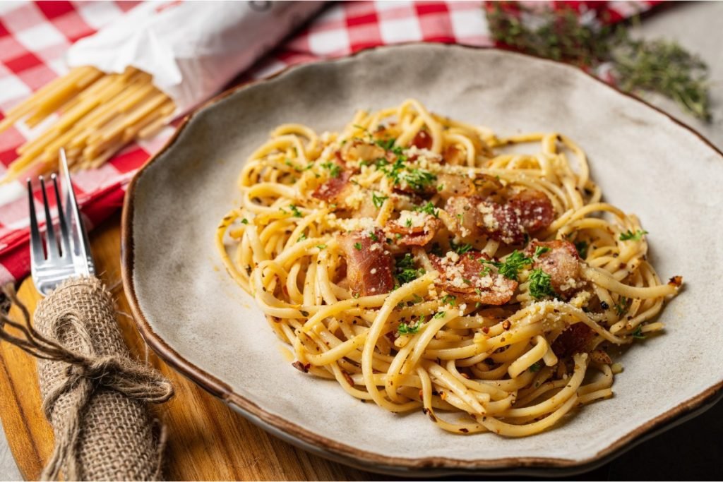 Spicy Linguine Aglio E Olio