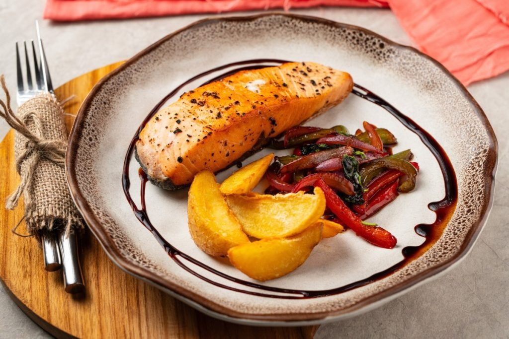 salmon steak